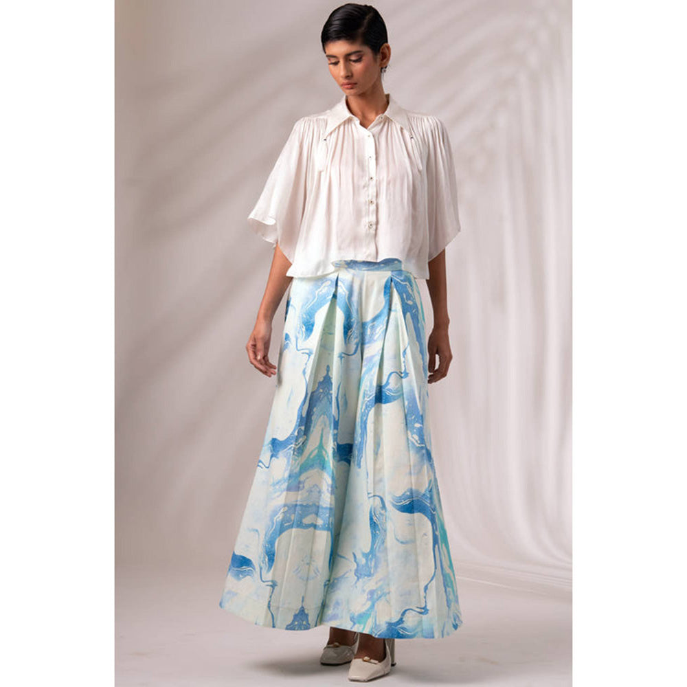 MADDER MUCH Joey - Admiral Top + Pleated Culottes