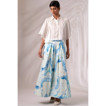 MADDER MUCH Joey - Admiral Top + Pleated Culottes