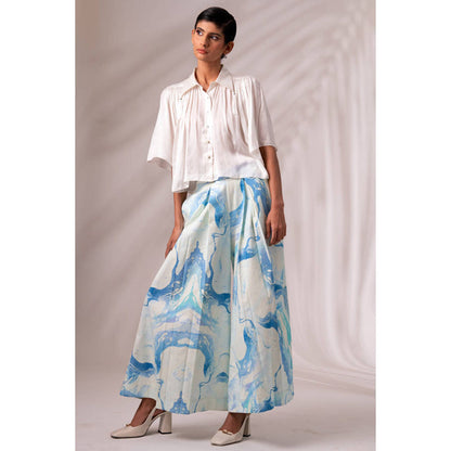 MADDER MUCH Joey - Admiral Top + Pleated Culottes