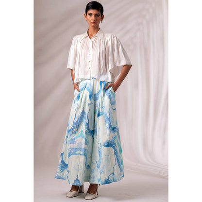MADDER MUCH Joey - Admiral Top + Pleated Culottes