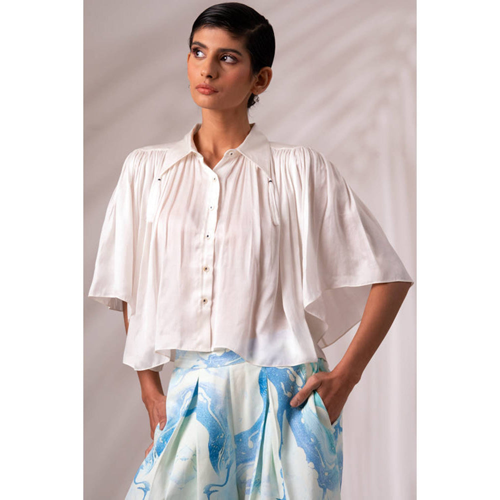 MADDER MUCH Joey - Admiral Top + Pleated Culottes