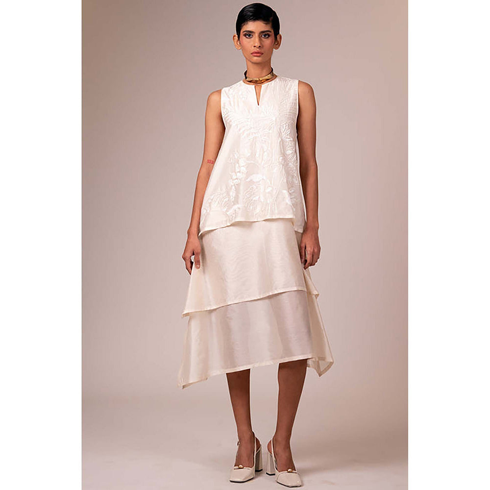 MADDER MUCH Vallarie - Stepped Midi Dress