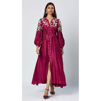 MADDER MUCH Natalie - The Ballroom Long Dress With Belt