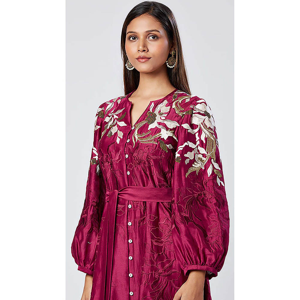 MADDER MUCH Natalie - The Ballroom Long Dress With Belt