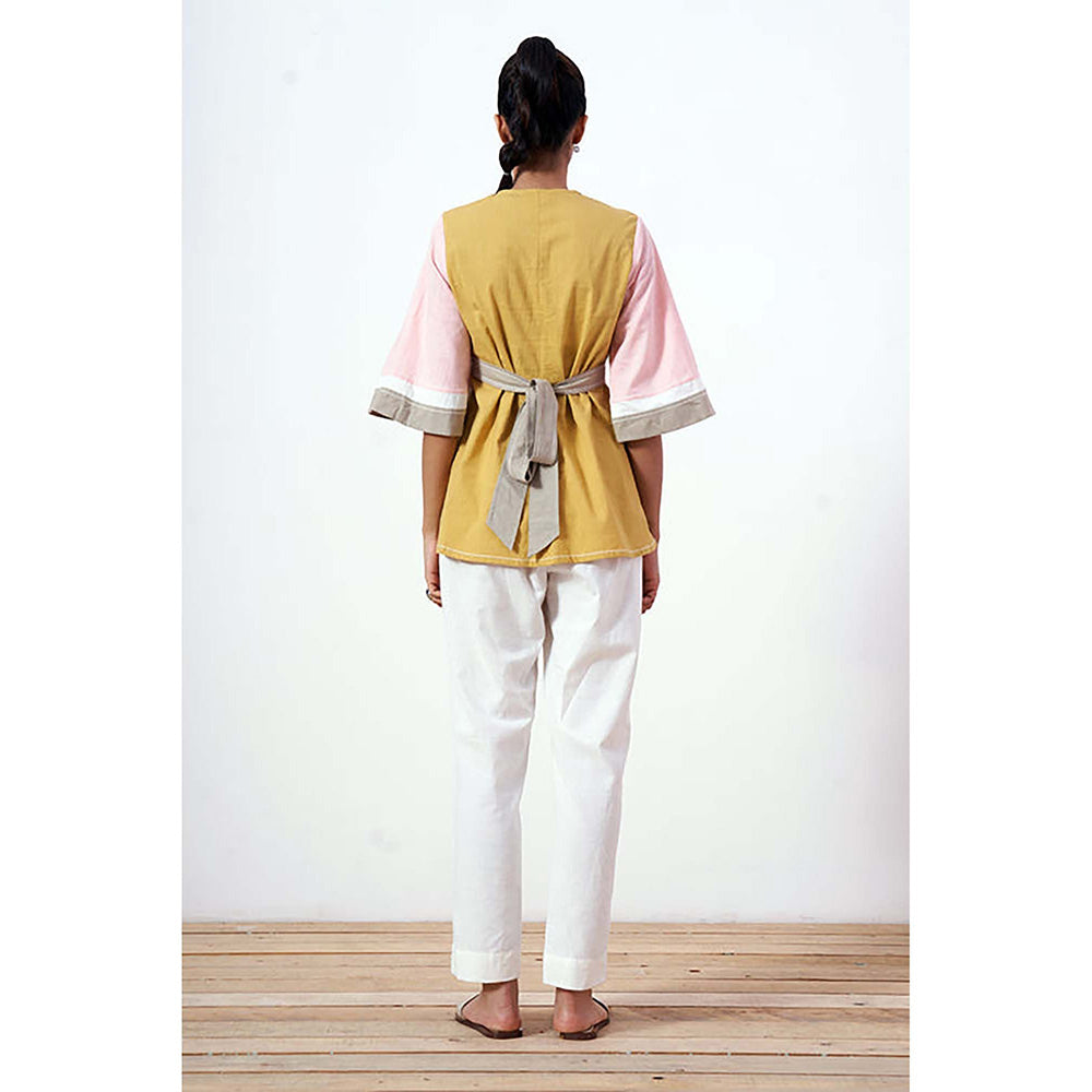 MADDER MUCH Ami - Retro Tie-Back Top + Pant Set