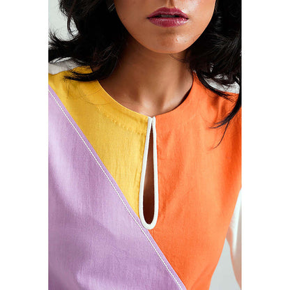 MADDER MUCH Sample Sale Multi Brooklyn - Spotted Tiger Short Dress