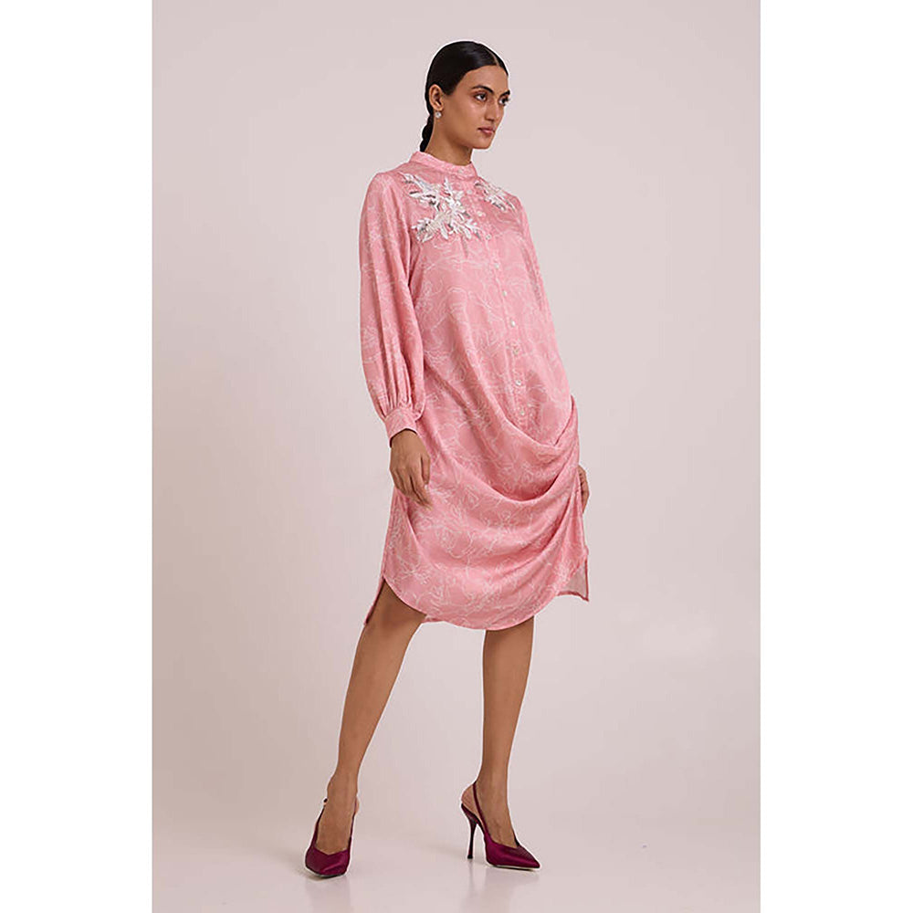 MADDER MUCH Leya - Rose Water Short Dress