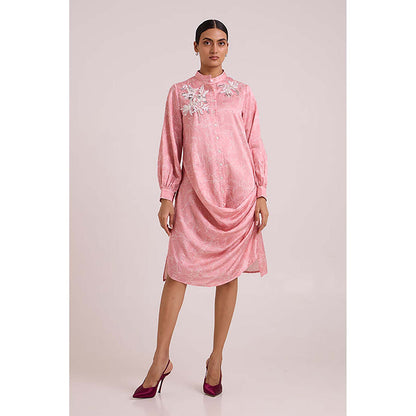 MADDER MUCH Leya - Rose Water Short Dress
