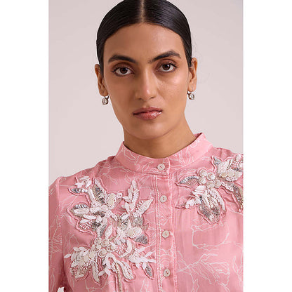 MADDER MUCH Leya - Rose Water Short Dress