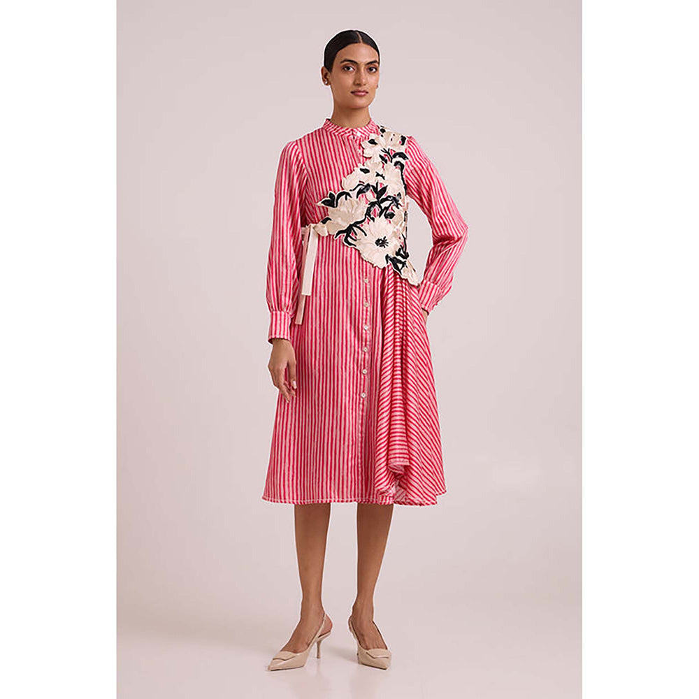 MADDER MUCH Comet - Crossbody Bib Serial Shirt Dress