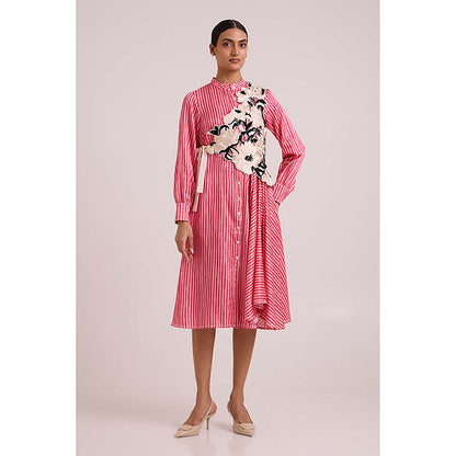 MADDER MUCH Comet - Crossbody Bib Serial Shirt Dress