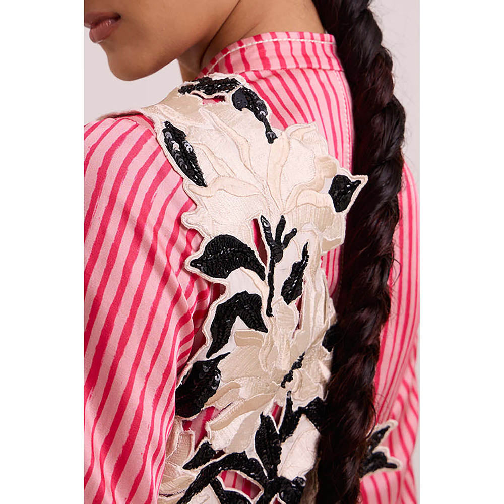 MADDER MUCH Comet - Crossbody Bib Serial Shirt Dress