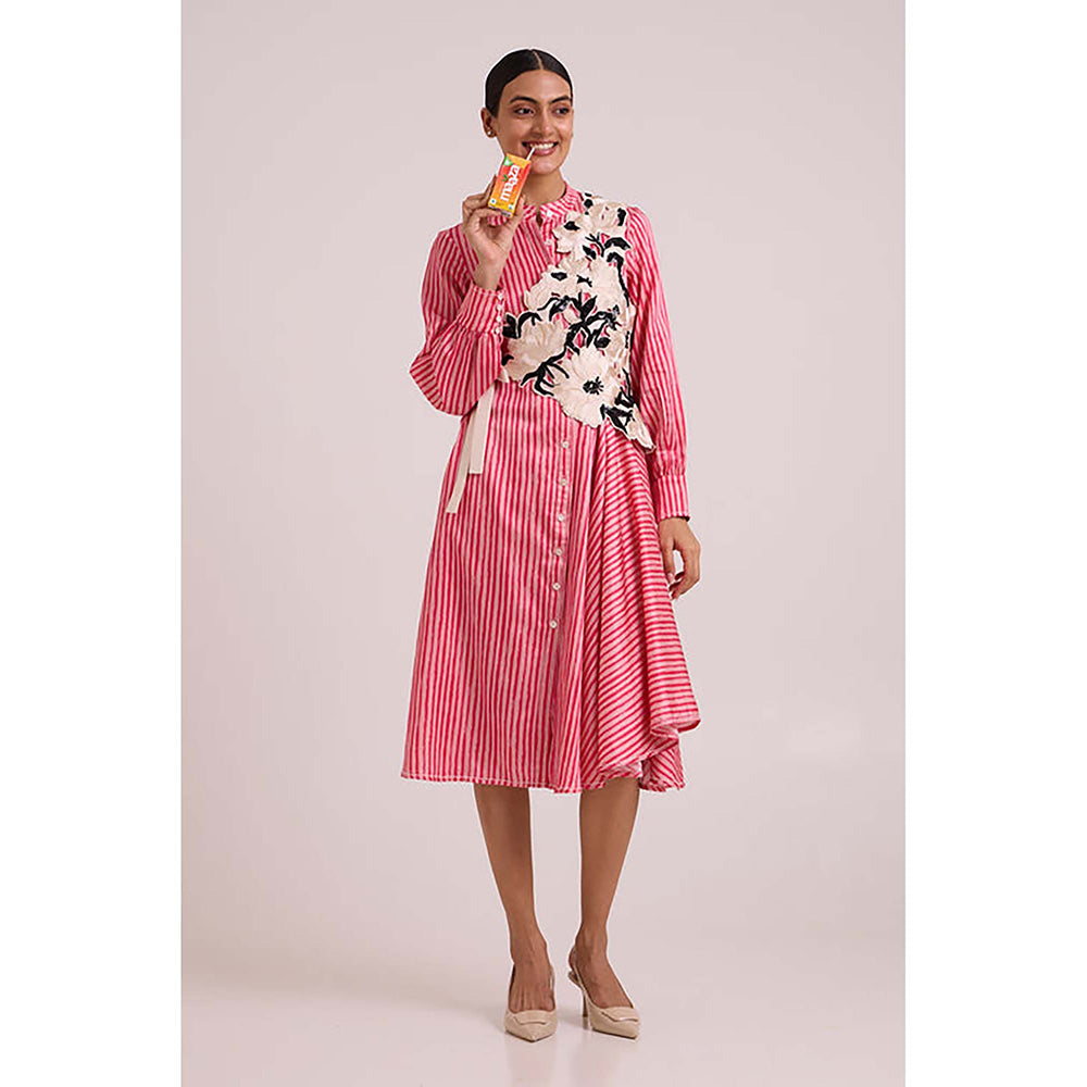 MADDER MUCH Comet - Crossbody Bib Serial Shirt Dress