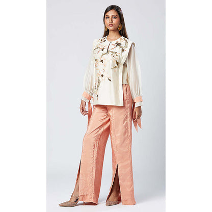 MADDER MUCH Canna - Panelled Top And Pant Set