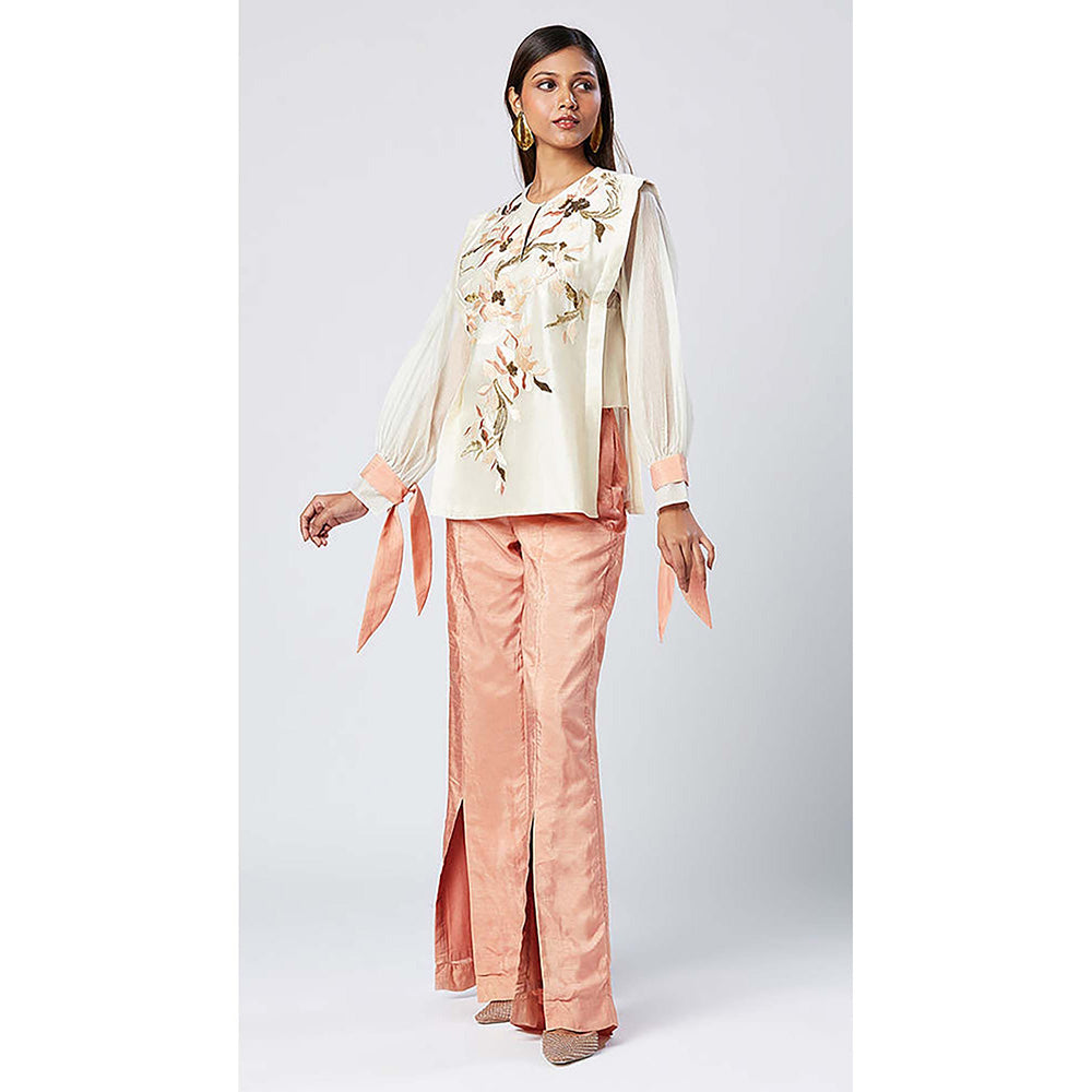 MADDER MUCH Canna - Panelled Top And Pant Set