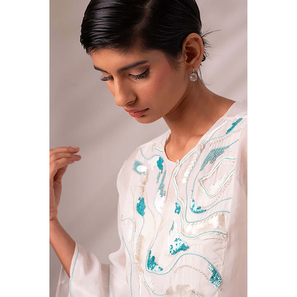 MADDER MUCH Ruben Sheer Top + Bengal Wrap Pants