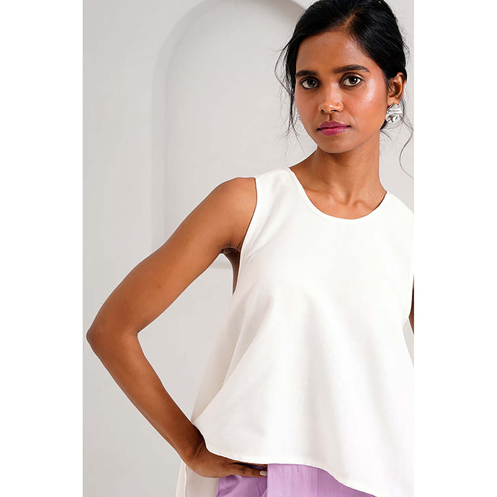 MADDER MUCH Rabi And Troop - Criss-Cross Top + Wave Hem Pants