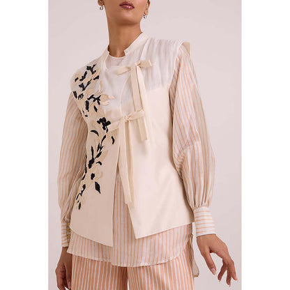 MADDER MUCH Monroe - Diwan Vest With Shirt And Pant Set