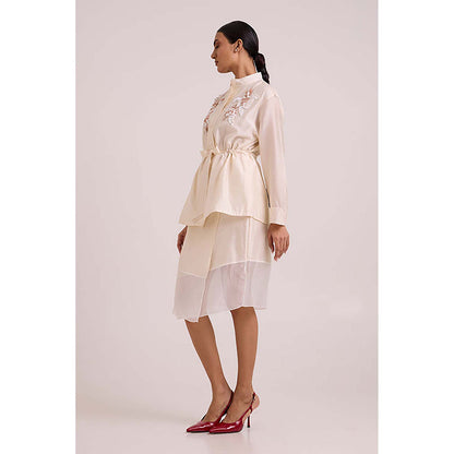 MADDER MUCH Orion - Drawstring Top And Short Skirt