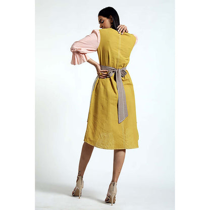 MADDER MUCH Batul - Panelled Dress With Pockets