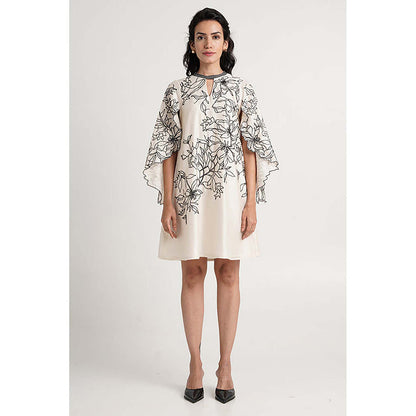 MADDER MUCH Leo - Monochrome Shift Dress