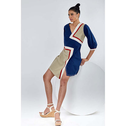 MADDER MUCH Mahi - Tiled Short Dress