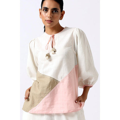 MADDER MUCH Multi-Color Cotton Solid Plain Top