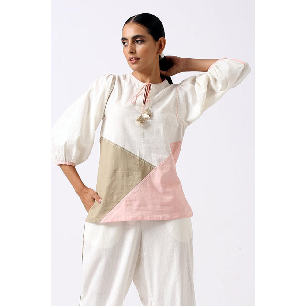 MADDER MUCH Multi-Color Cotton Solid Plain Top