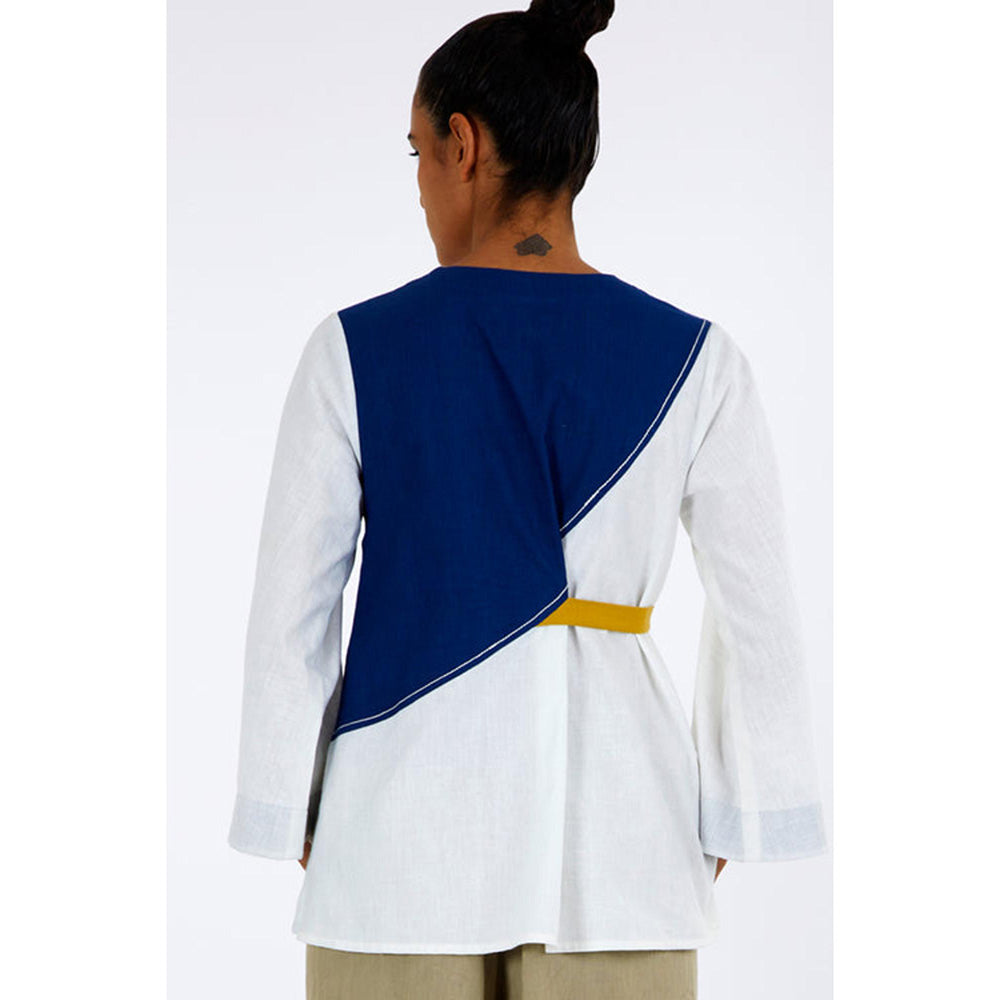 MADDER MUCH Asha + Oshi - Overlap Belted Top