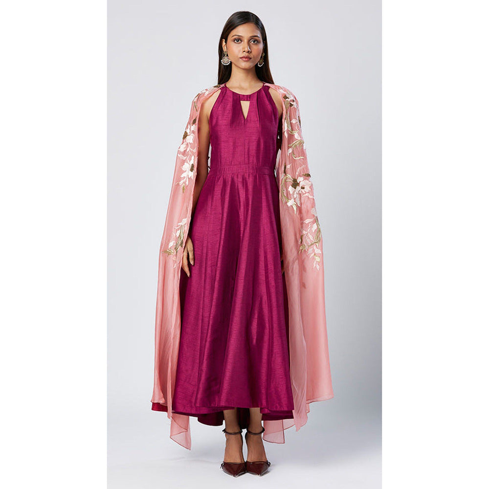 MADDER MUCH Malli - Versatile Halter Dress and Cape