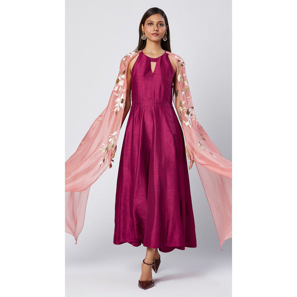 MADDER MUCH Malli - Versatile Halter Dress and Cape