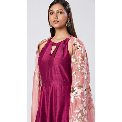 MADDER MUCH Malli - Versatile Halter Dress and Cape