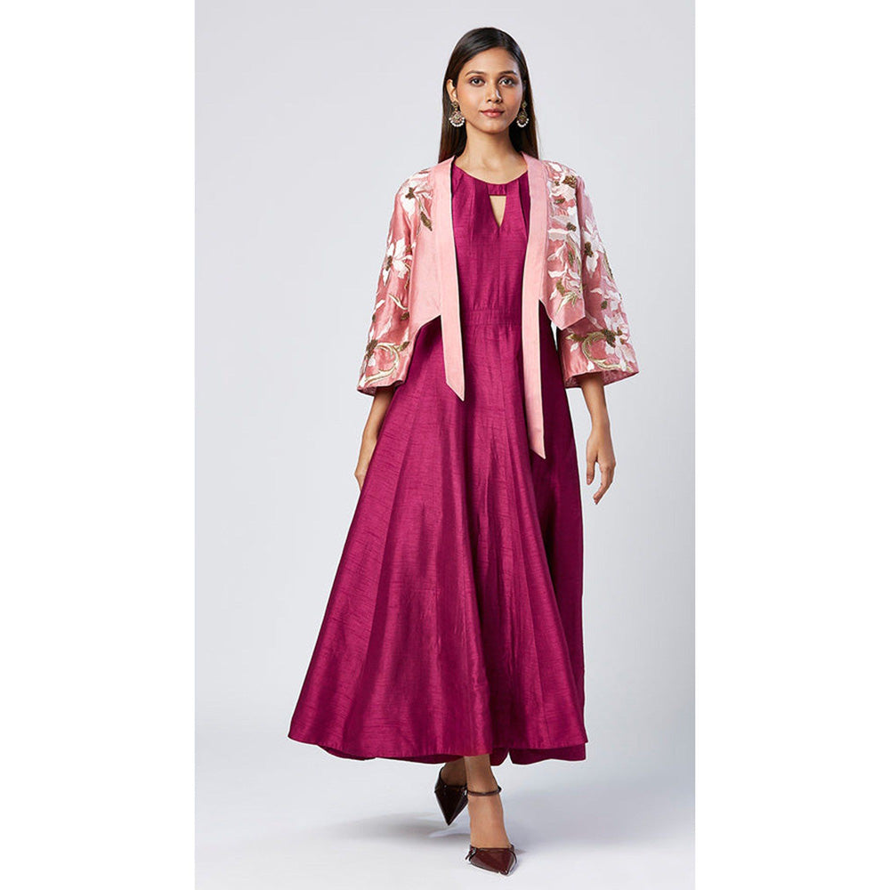 MADDER MUCH Sylvie Border Dress and Jacket