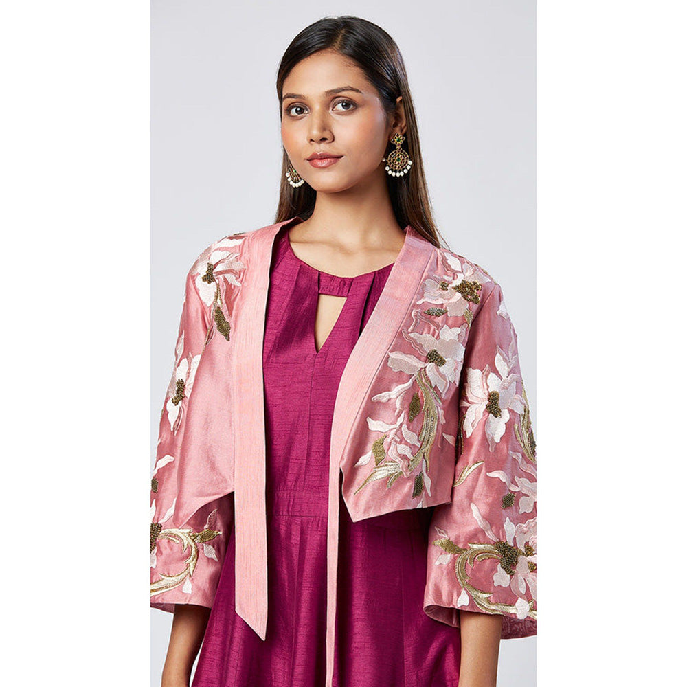 MADDER MUCH Sylvie Border Dress and Jacket