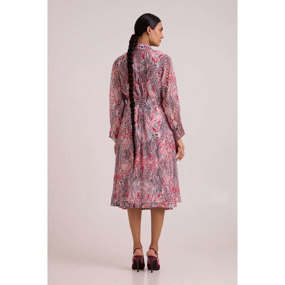 MADDER MUCH Joanne - Tropical Buzz Trench Jacket Set