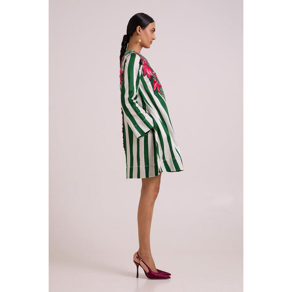 MADDER MUCH Citara - Floating Bloom Short Dress