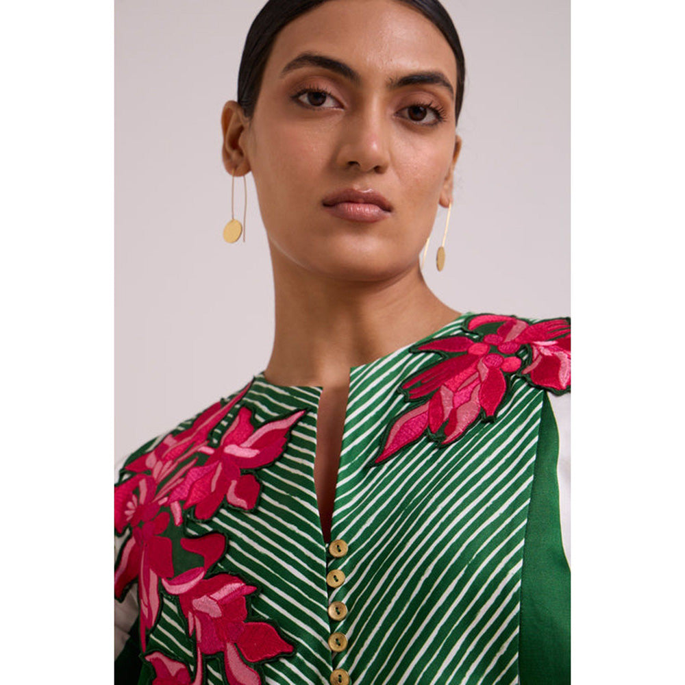 MADDER MUCH Citara - Floating Bloom Short Dress