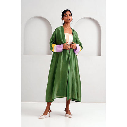 MADDER MUCH Pine Green Dallas - Overlay Jacket