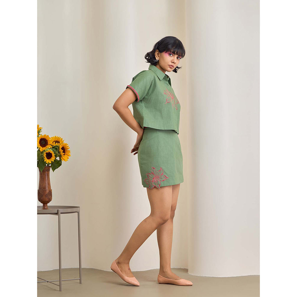 Maisolos Lily Green Co-Ord (Set of 2)