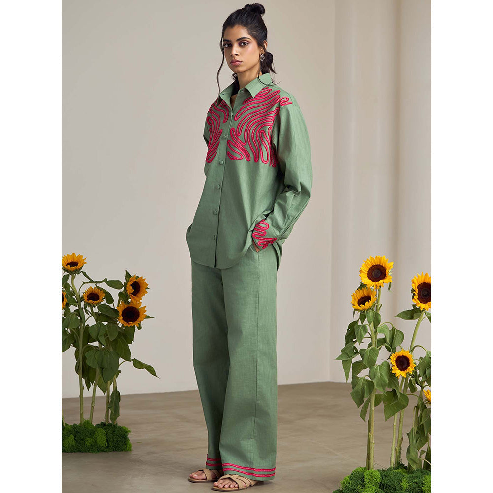 Maisolos Gamora Green Co-Ord (Set of 2)