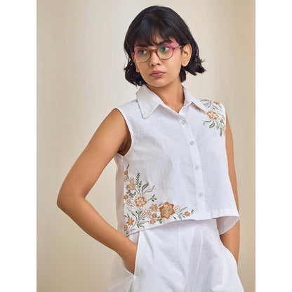 Maisolos Bella White Co-Ord (Set of 2)