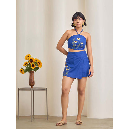 Maisolos Moana Blue Co-Ord (Set of 2)