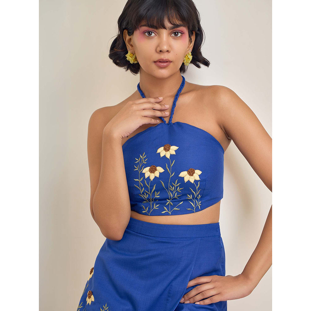 Maisolos Moana Blue Co-Ord (Set of 2)