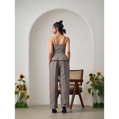 Maisolos Serena Grey Top with Pant (Set of 2)
