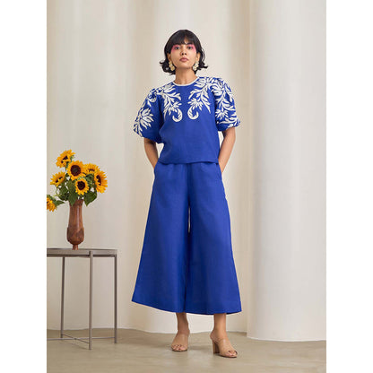 Maisolos Moana Pant Blue Top with Pant (Set of 2)