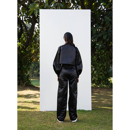 MALIE Black COSMIC Cargo Pant