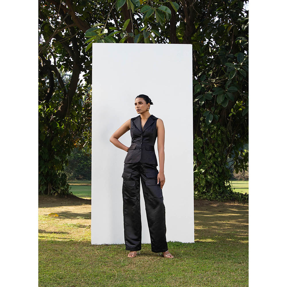 MALIE Black ECLIPSE Waistcoat