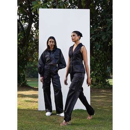 MALIE Black ECLIPSE Waistcoat