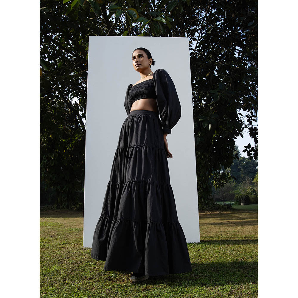 MALIE Black LIVIA Skirt