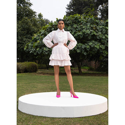 MALIE Rosewater Pink AMARA Shirt